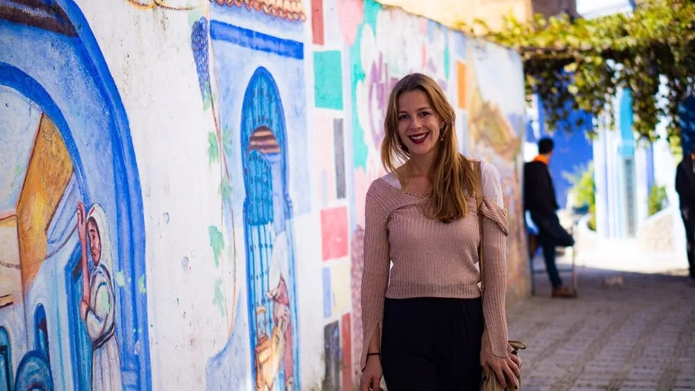 Dani in Chefchaouen, Marokko